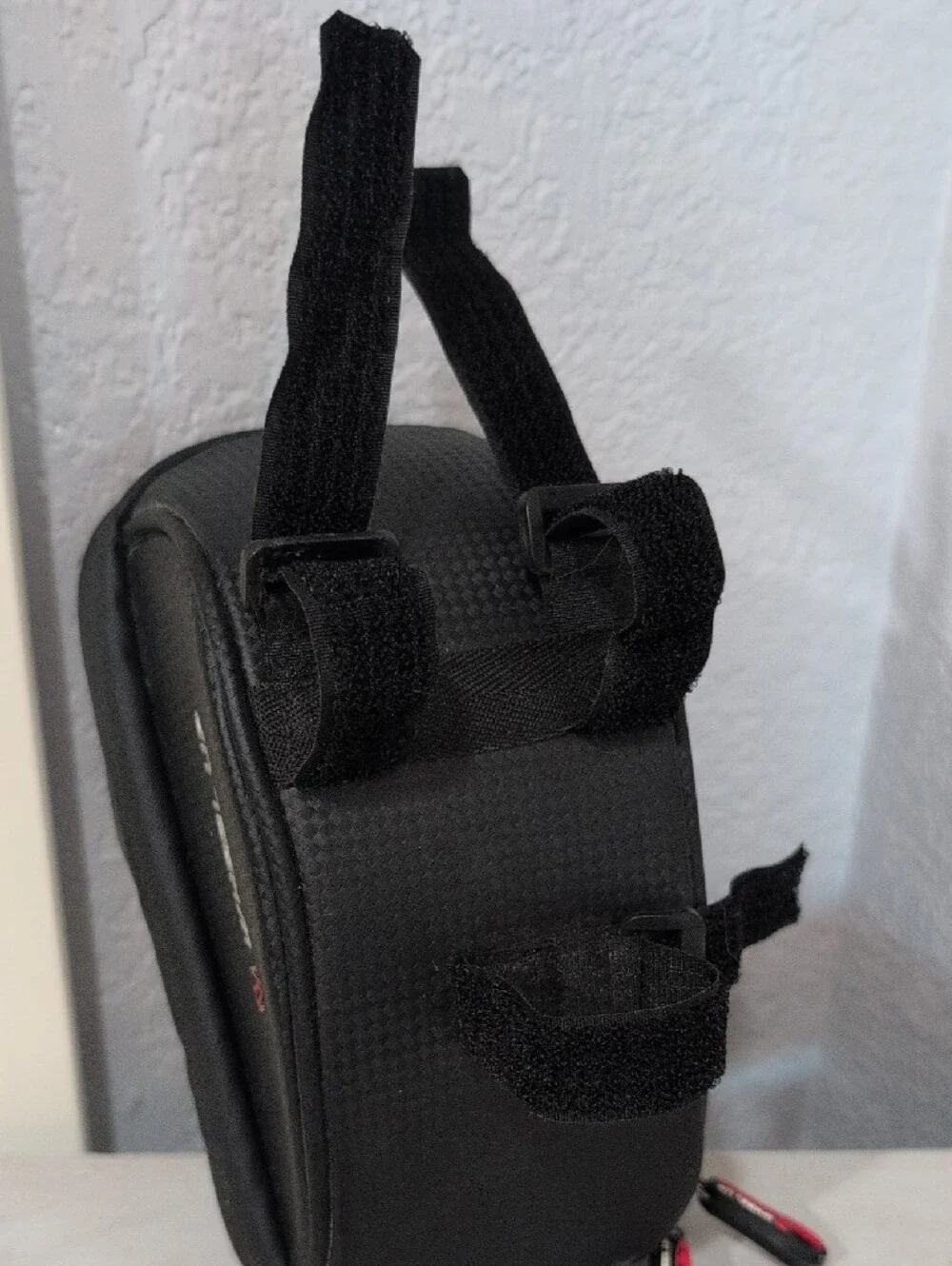 Cycling Bicycle Top Tube Mounting Clear Phone Pocket Bag With Zip Storage Pouch